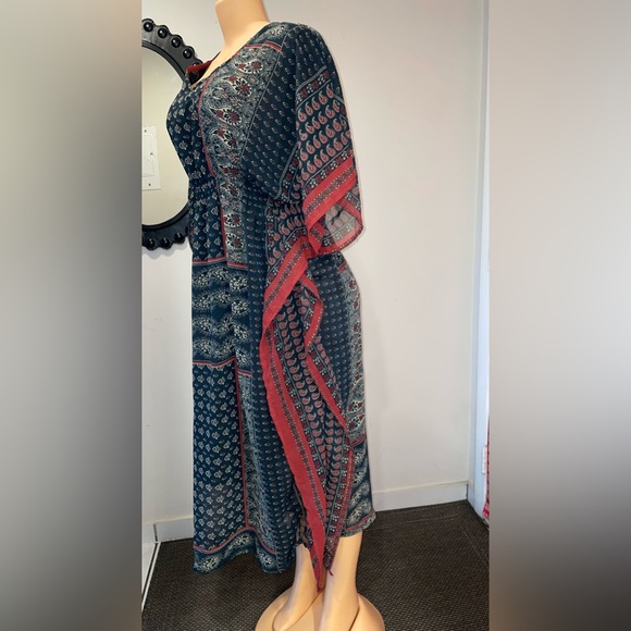 NWT HIGH LOW DRESS ONE SIZE REGULAR BOHO (22) - Picture 1 of 7